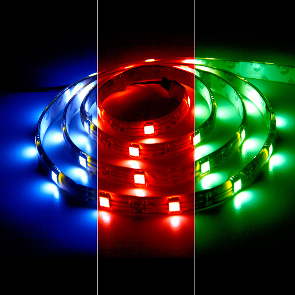 Лента светодиодная JAZZWAY SMD 5050/30 RGB IP20 (меняет цвета)  10см
